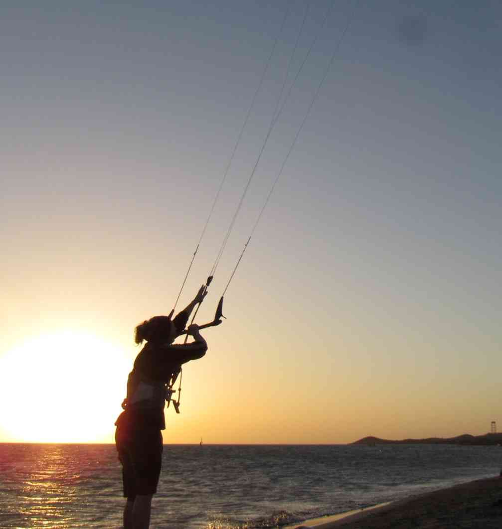 Kite en Cabo de la Vela