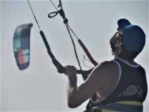 Kite lesson in Mayapo
