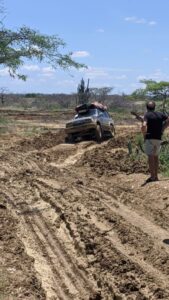 Camino dificil del desierto