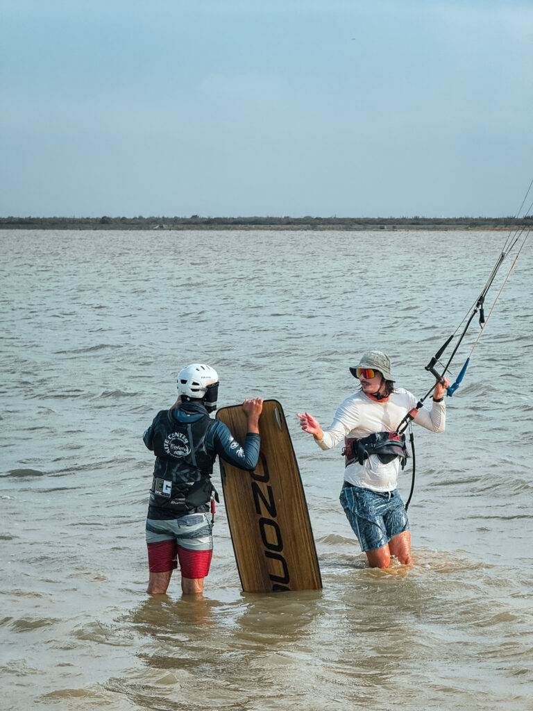 Kitesurfing en Mayapo