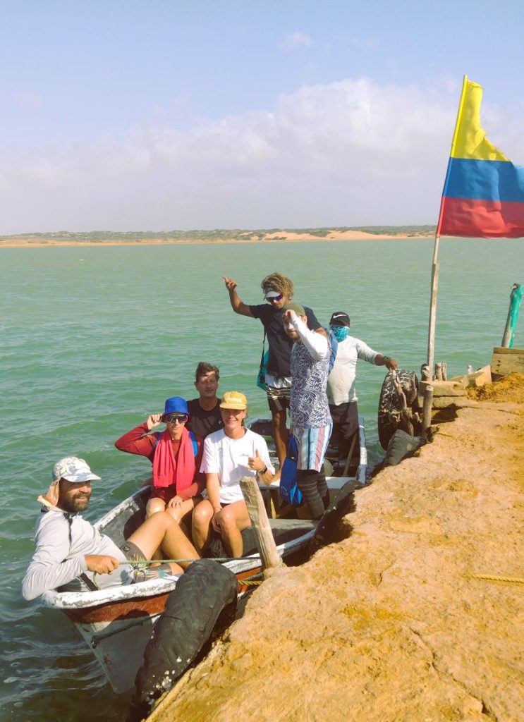 Kite trip to Punta Gallinas organized by Eoletto School